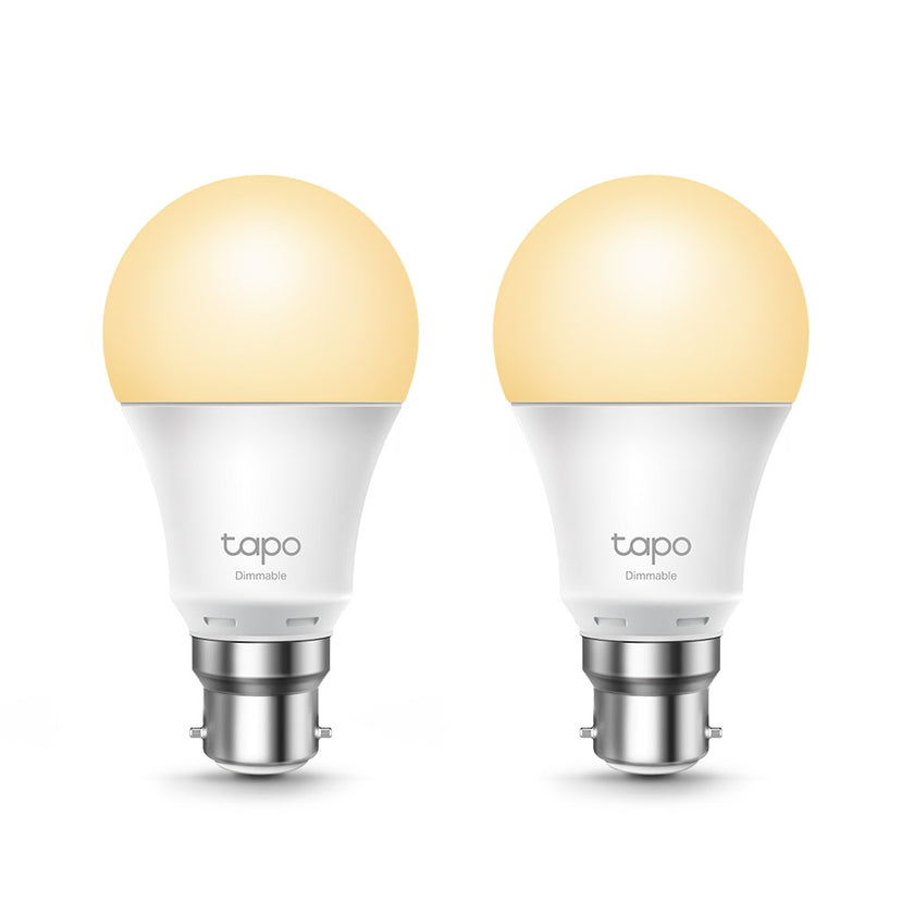 TP-Link Dimmable Smart Light Bulb B22 (2 Pack)
