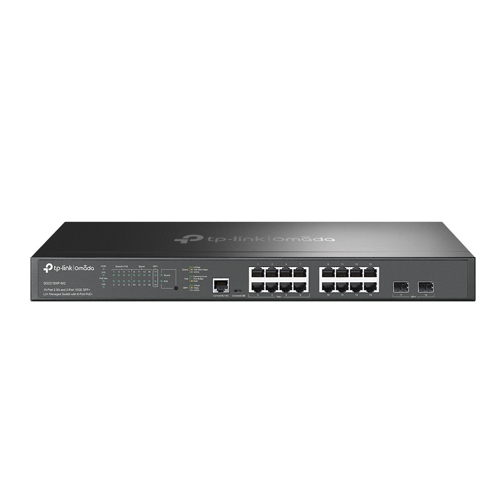 16Port SFP+ L2+ Managed 8-Port PoE+