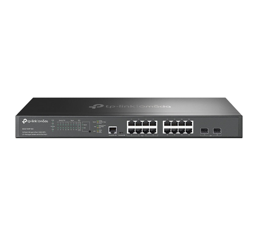 TP-Link Omada 16PT 2.5BASE 2PT Switch