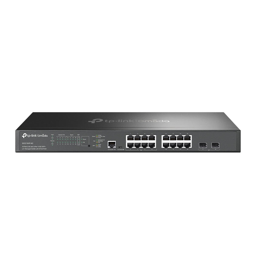 TP-Link Omada 16PT 2.5BASE 2PT Switch