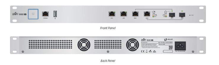 Ubiquiti UniFi USG-PRO-4 - Security appliance - 1GbE - rack-mountable