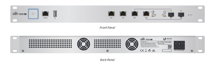 Ubiquiti UniFi USG-PRO-4 - Security appliance - 1GbE - rack-mountable