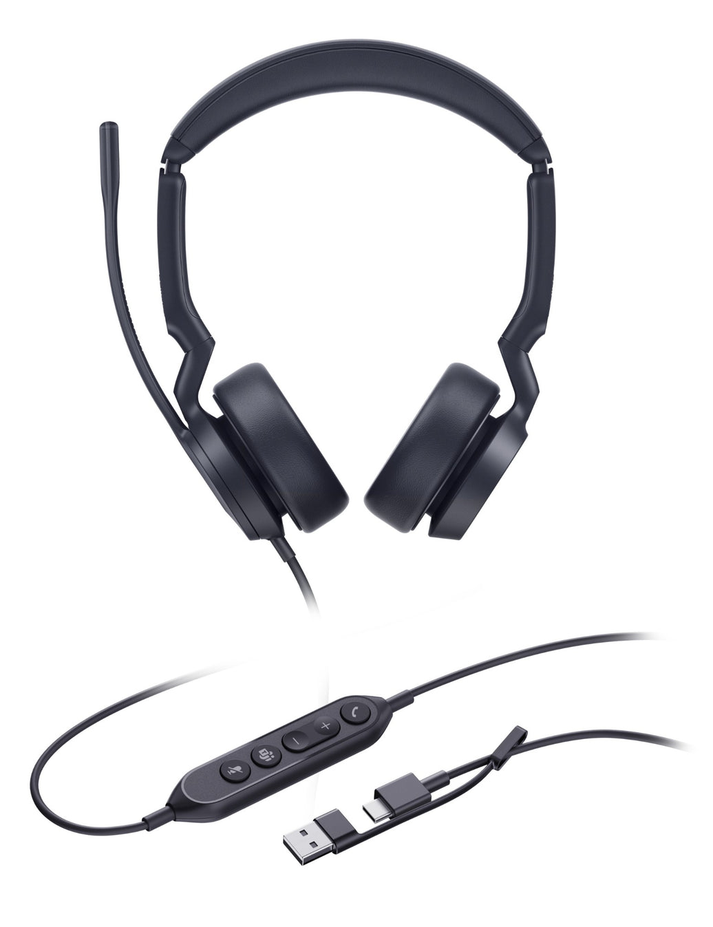 Yealink UH44 New-era Headset, Powered Audio - Teams