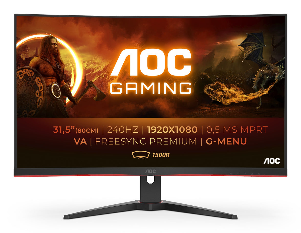 AOC 31.5 VA MON CURVED C32G2ZE/BK