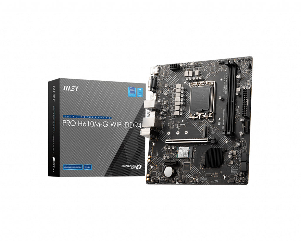MSI 1700 PRO H610M-G WIFI DDR4 M-ATX