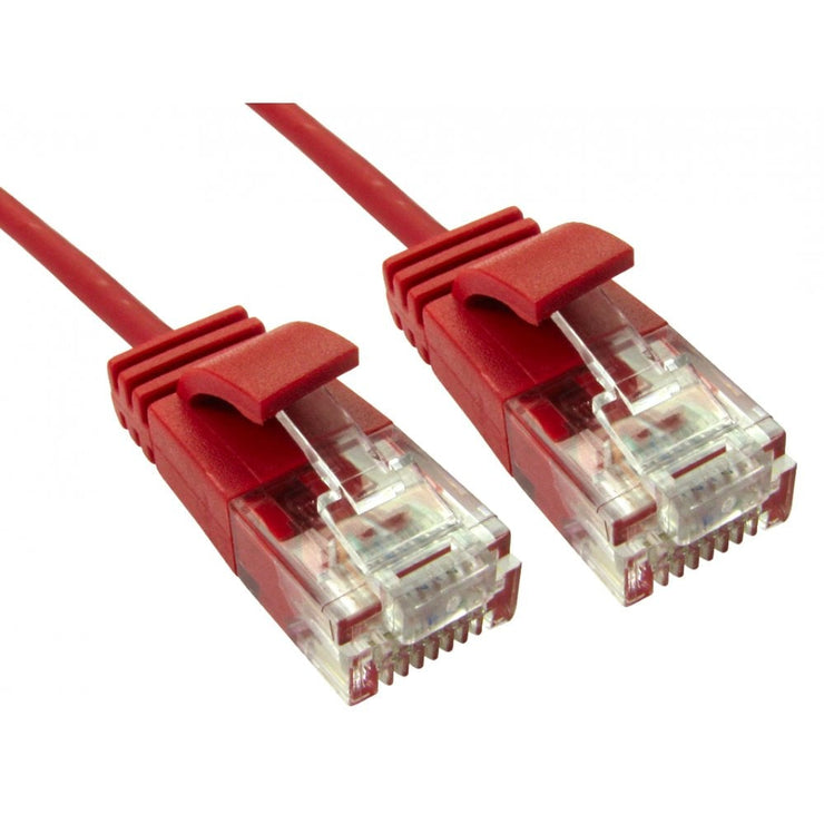 CDL 3m Slim Gigabit Patch Red