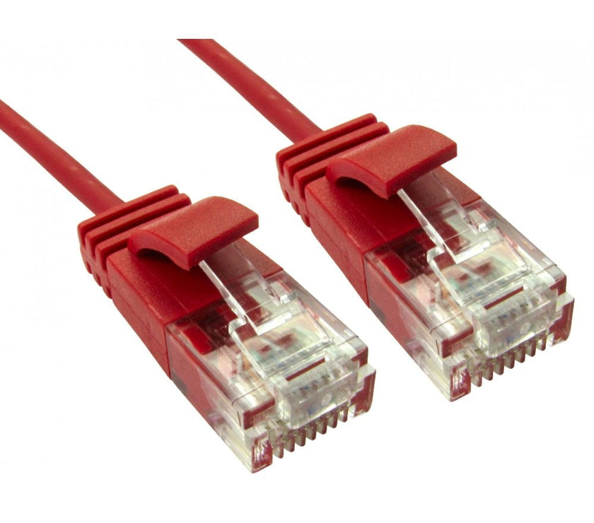 CDL 3m Slim Gigabit Patch Red
