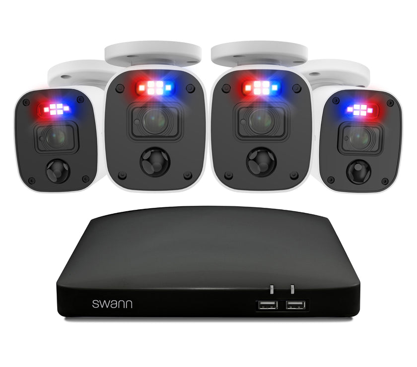 SWANN DVR8-4685 / 256GB SD Card / 4x PRO-2KMQB