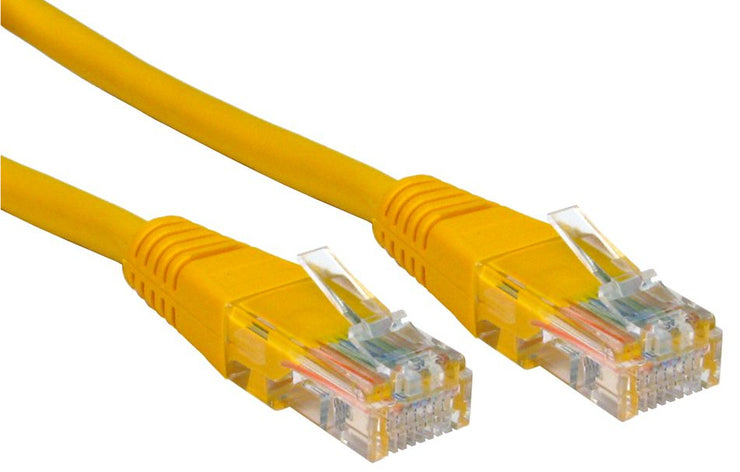 CDL 2m Cat5e Cbl - Yellow 24AWG