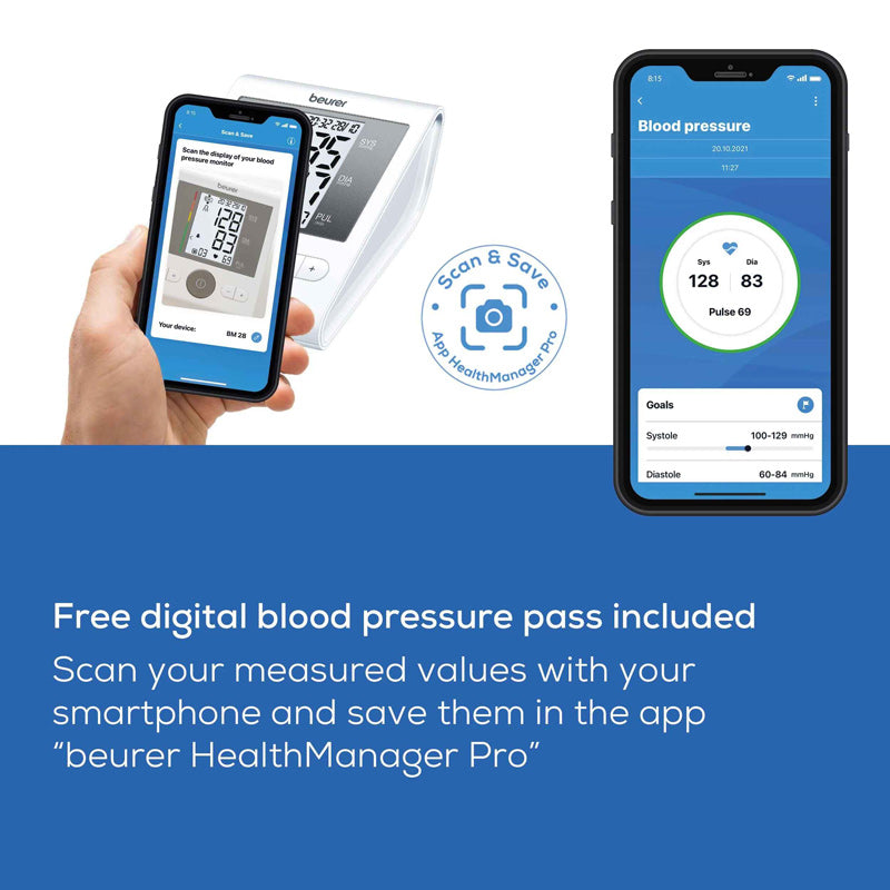 BEURER BM28 BLOOD PRESSURE MONITOR