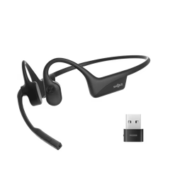 SHOKZ OpenComm2 UC Headset with Type C Charging Port & USB-C Adapter