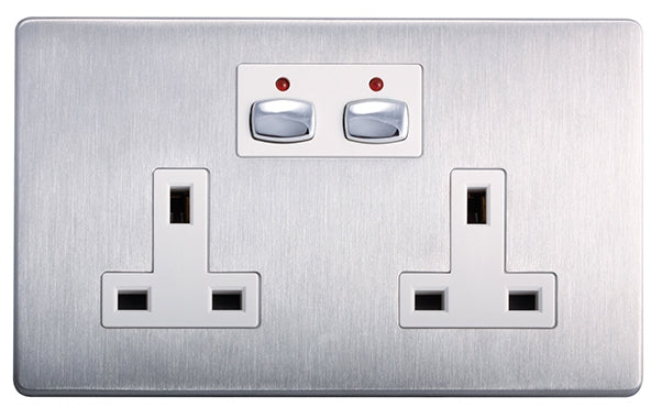 Mi Home Style - Double Socket - steel