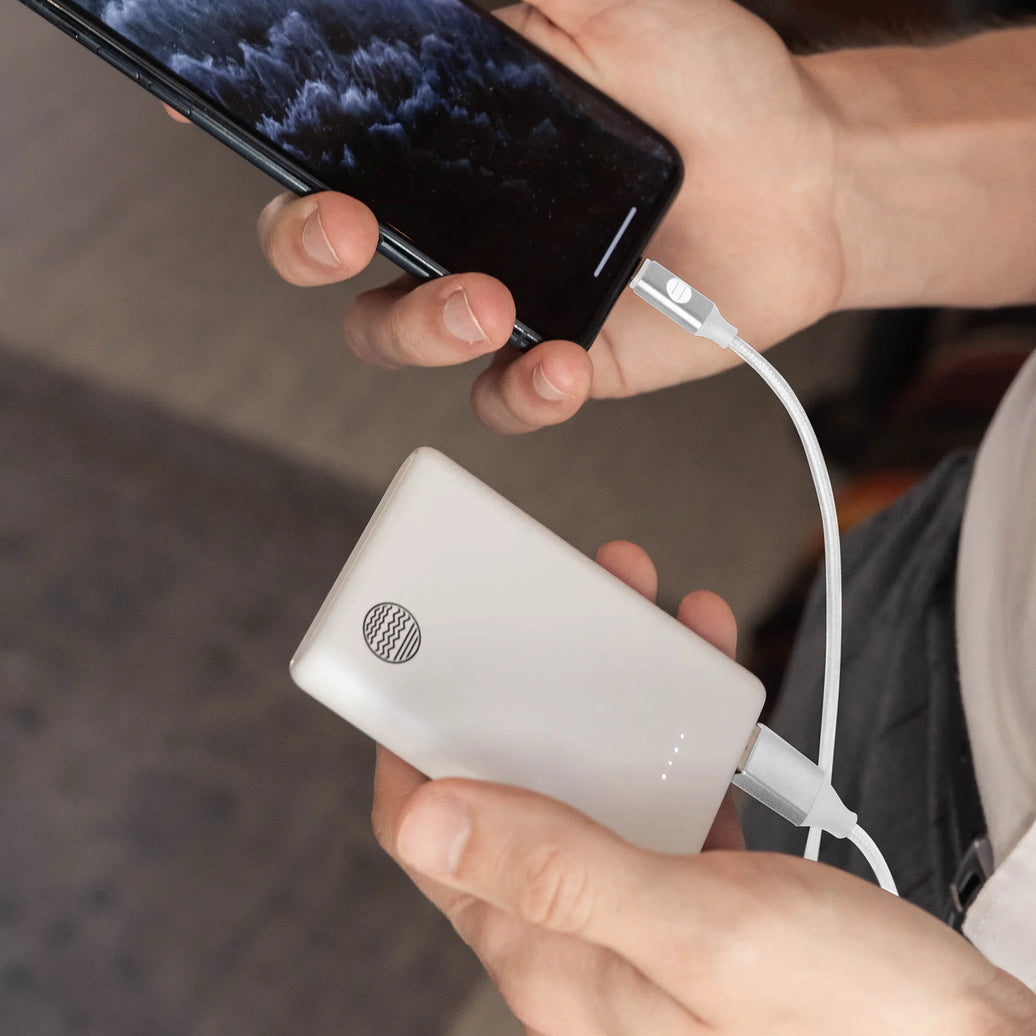 OUR PURE PLANET USB-A TO LIGHTNING CABLE 1.2M
