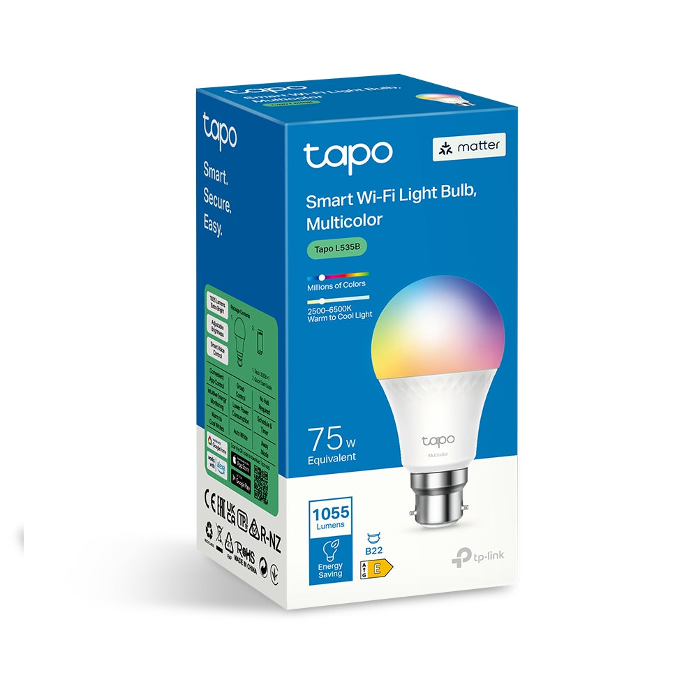 TP-LINK TAPO SMT WI-FI LIGHT BULB MULCOL