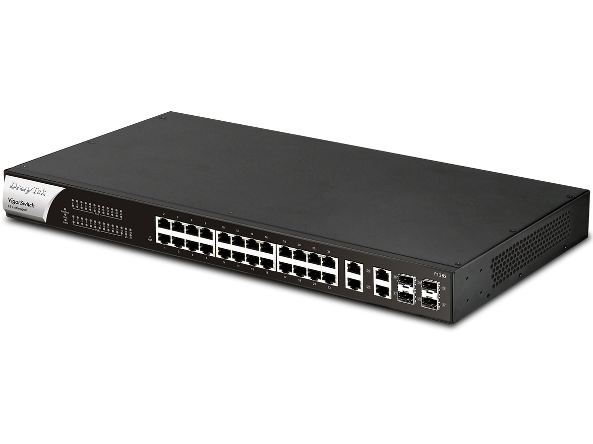 DrayTek VigorSwitch P1282 PoE Switch