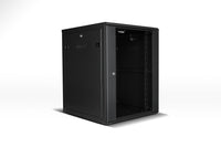 ALL-RACK 12U 600MM DEEP WALLBOX BK