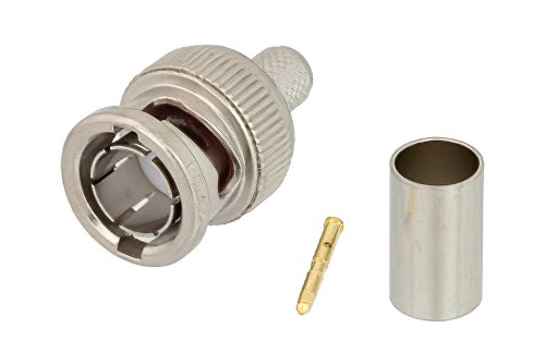 TITAN BNC MALE CRIMP 75 OHM (PK100)
