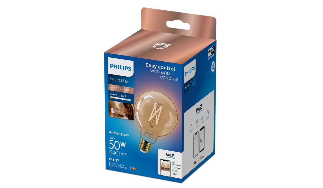 Philips Hue PHI WFB 50W G95 E27 920-50 Amb 1PF/6