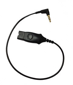Plantronics 2.5mm to QD Bottom Cable Gigaset/Cisco