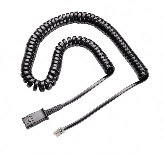 Plantronics (U10P) RJ9 to QD Bottom Cable