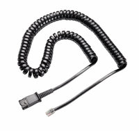 Plantronics (U10P) RJ9 to QD Bottom Cable