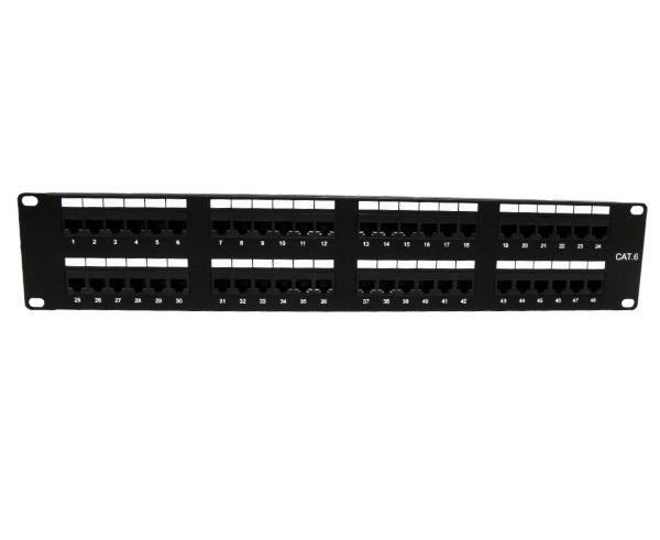 TITAN CAT6 2U 48WAY PATCH PANEL