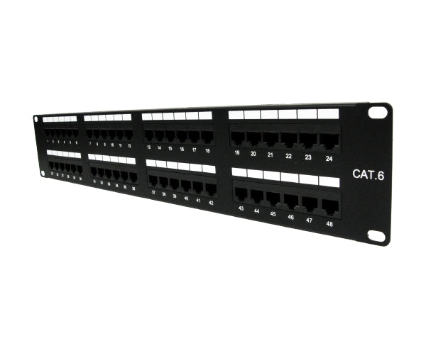 TITAN CAT6 2U 48WAY PATCH PANEL