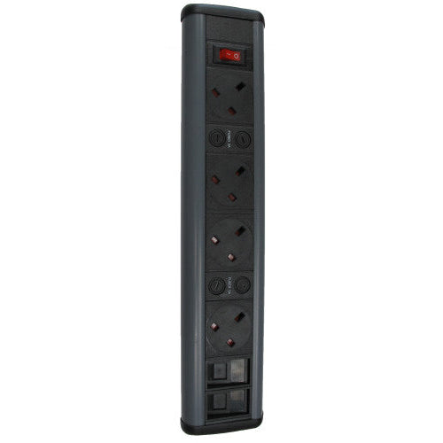 TITAN DESKTOP UNIT-4 X POWER 2 X USB 4 X CAT6