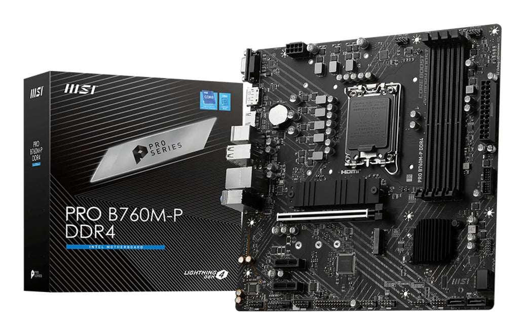 MSI 1700 PRO B760M-P DDR4 M-ATX