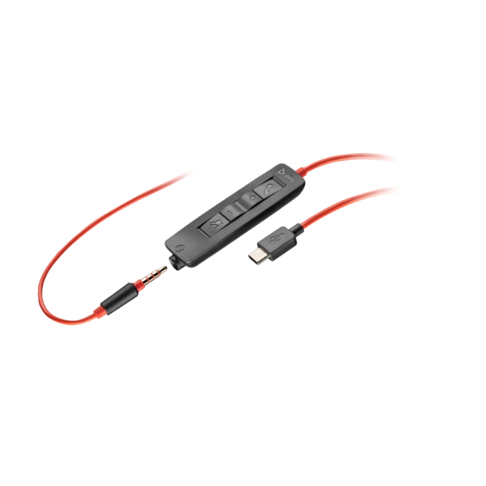 Poly 3200 Series Blackwire C3215 On-Ear Wired Headset