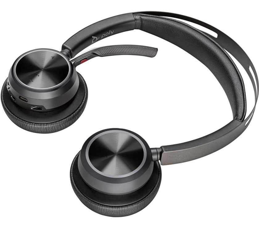 Poly Voyager Focus 2 MS Teams Wireless USB-C / USB-A Headset &amp; Charging Stand