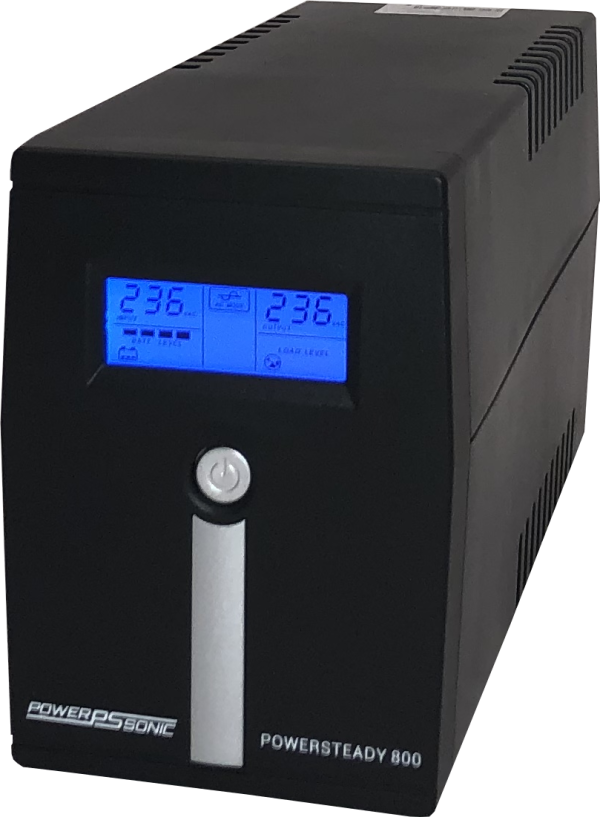 POWERSTEADY UPS 800VA/360W LCD DISPLAY
