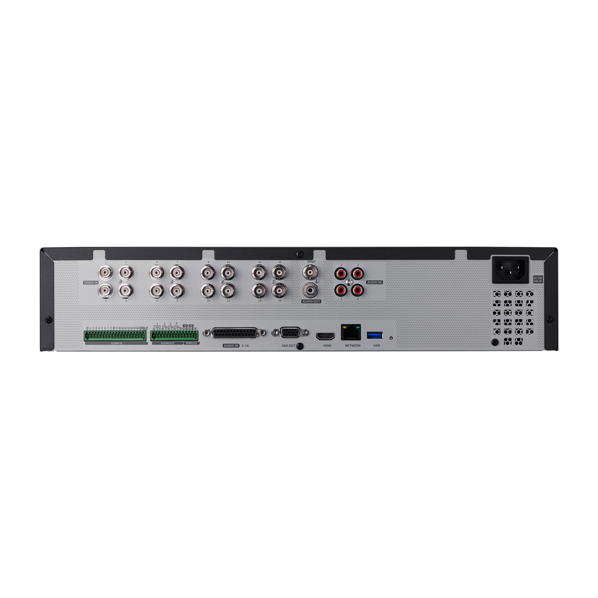 Hanwha HRX-1634 digital video recorder (DVR) Black