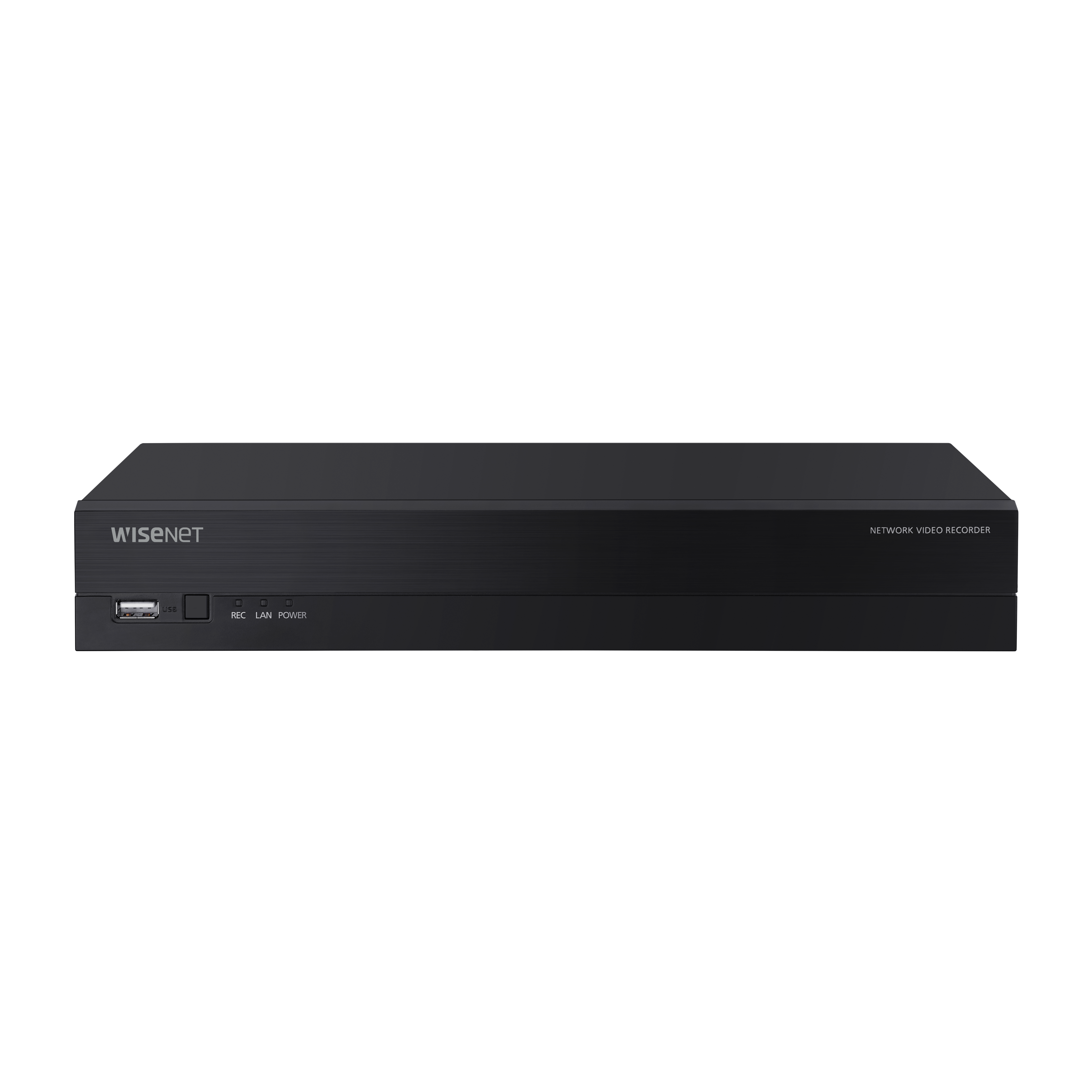 Hanwha XRN-420S network video recorder Black