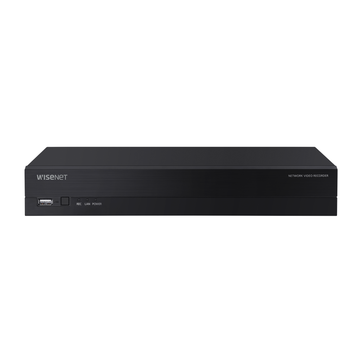 Hanwha XRN-420S network video recorder Black