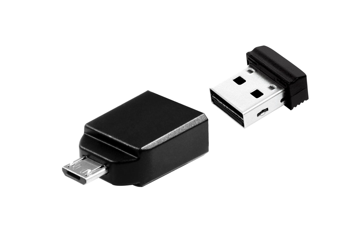 Verbatim Nano USB 16GB + OTG Adapter
