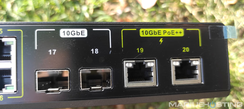 QNAP QSW-M2116P-2T2S 20 port Switch