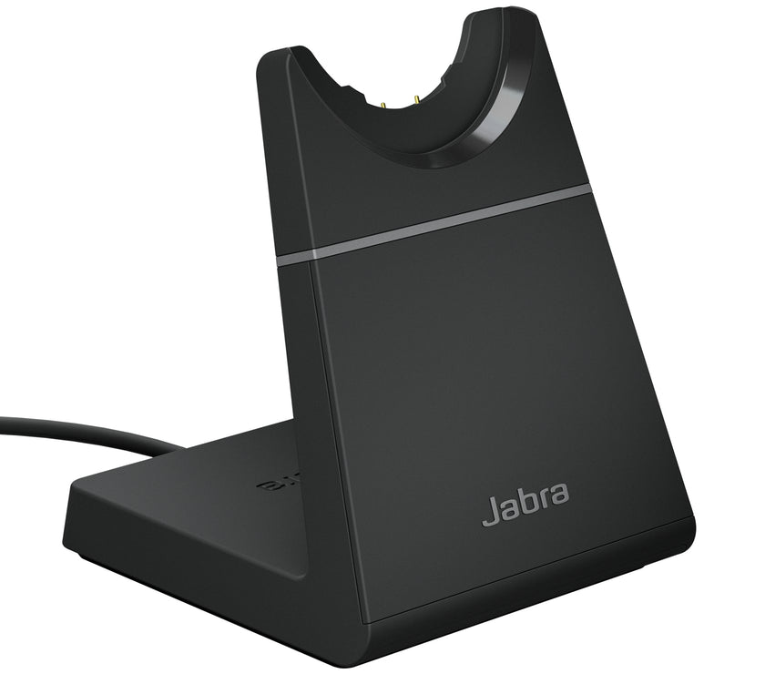Jabra Evolve2 65 Deskstand Black USB-A Hardwired Cable