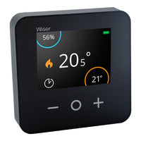 Drayton WISER ROOM THERMOSTAT - ANTHRACITE