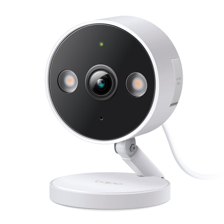 TP-Link Tapo C120 V1 - Network surveillance camera - outdoor indoor - dust resistant water resistant - colour (Day Night) - 4 MP - 2560 x 1440 - 2K - fixed focal - audio - wireless - Wi-Fi - 2.4GHz radio - H.264 - DC 5 V