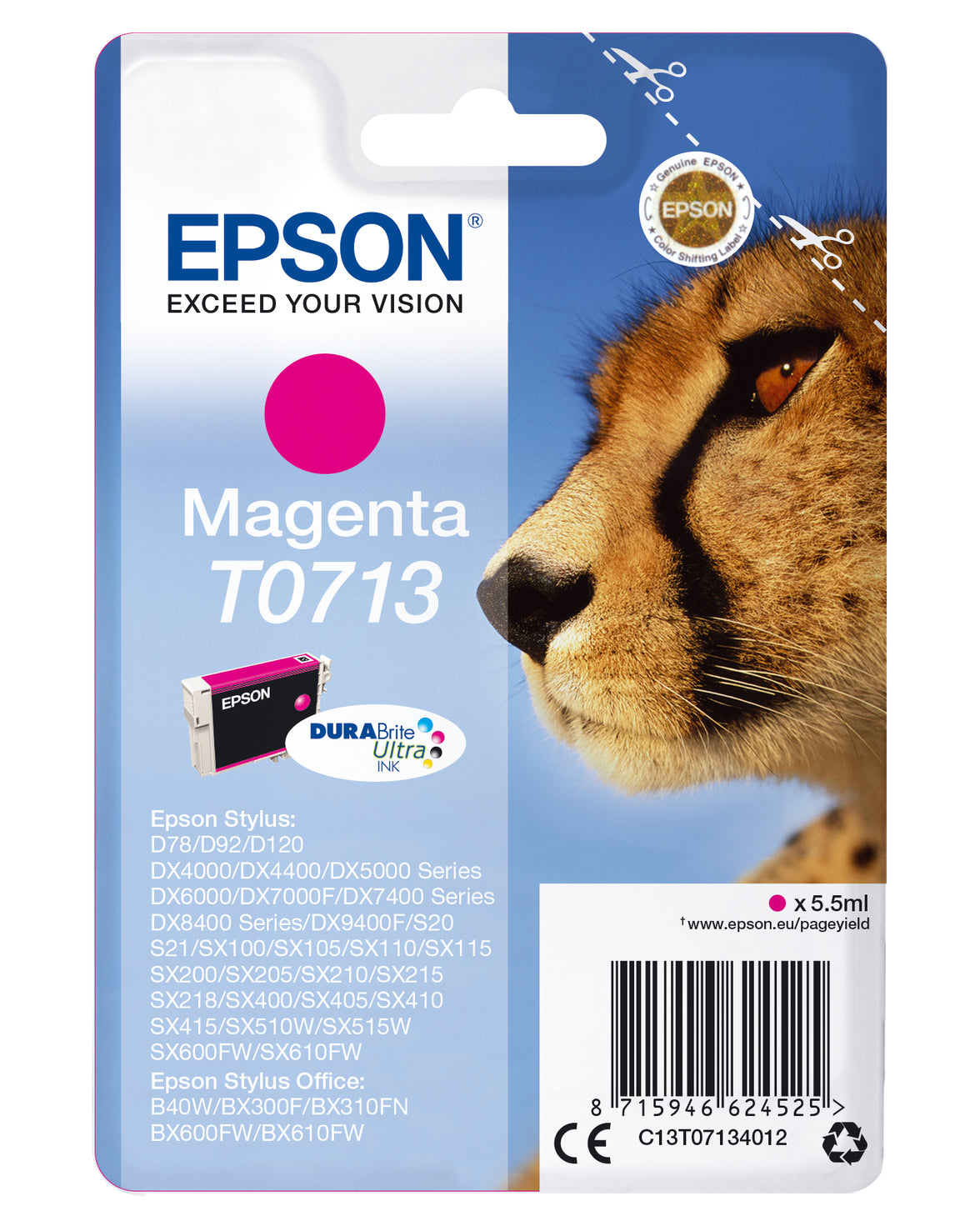 T0713 Magenta Ink