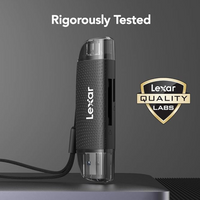Lexar 310X Dual Slot USB microSD Reader