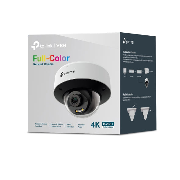 TP-Link VIGI InSight S285 V1 - Network surveillance camera - pan tilt - colour (Day Night) - M12 mount - audio