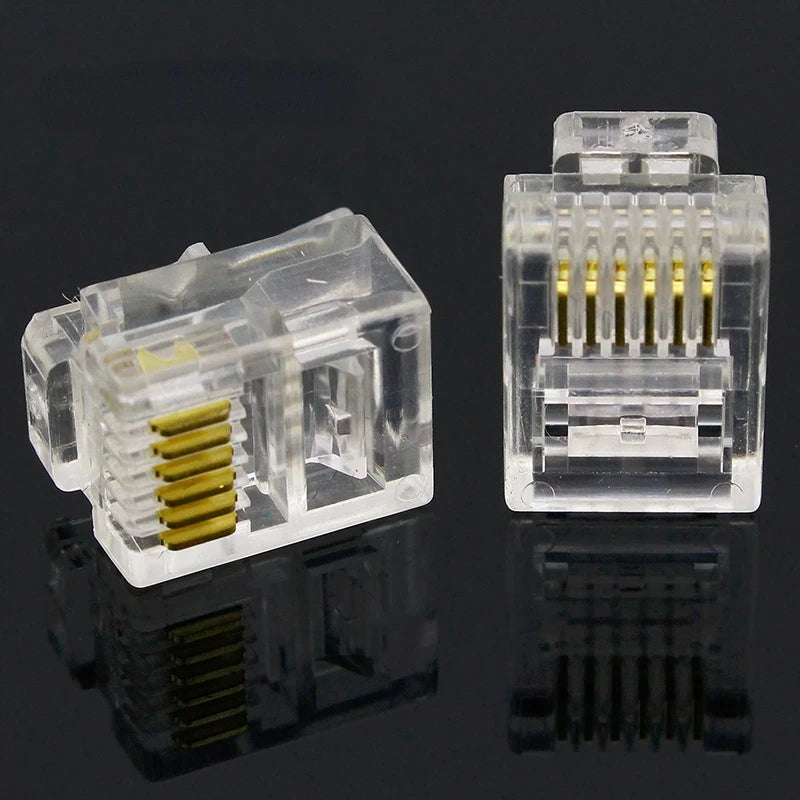 Titan RJ11 PLUG 6P/6C (10PK)
