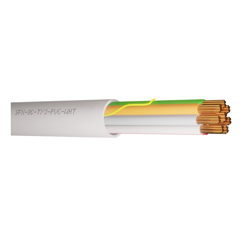 SECURIFLEX TYPE3 8CORE 100M ALARM SCRND