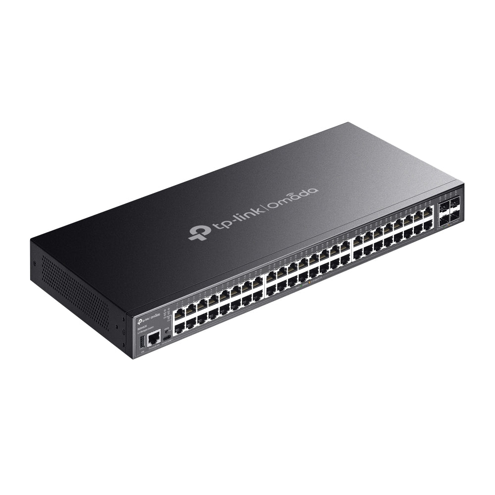 TP-Link Omada SG5452XMPP V1 - Switch - L3 Lite - Managed - 48 x 10 100 1000 4 x 10Gb Ethernet SFP - rack-mountable - PoE (770 W)