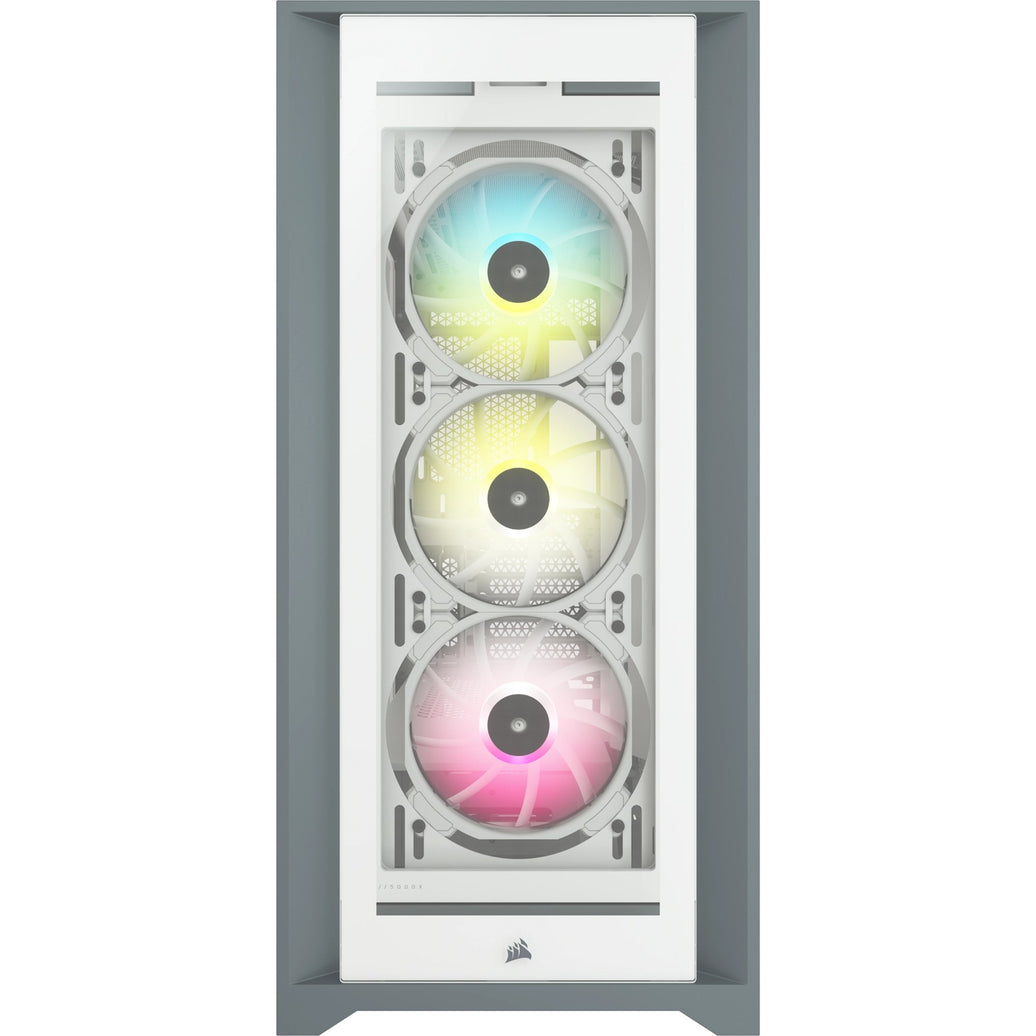 CORSAIR ICUE 5000X RGB WHITE MID CASE