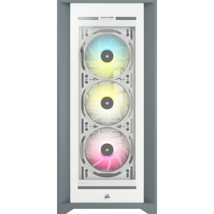 CORSAIR ICUE 5000X RGB WHITE MID CASE