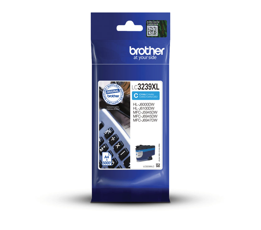 Brother LC3239XLC Cyan Ink 50ml