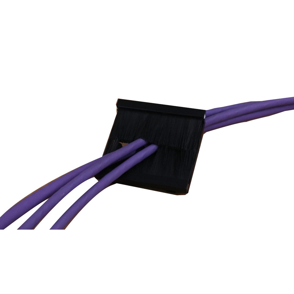 TITAN BRUSH INSERT MODULE 50X50MM BLACK